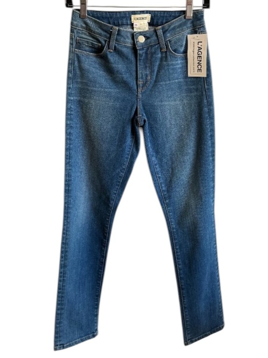 L'AGENCE Denim - NWT L'Agence Skinny Straight Jeans in Medium Wash